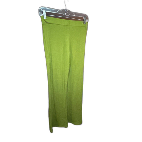 Olivaceous Green Wide Leg Pants Medium - Picture 2 of 6